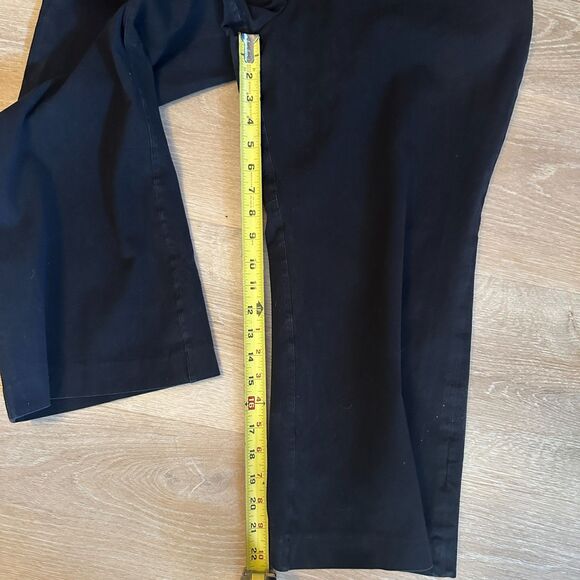 Spanx Black Wide Leg Capri Pant High Waist Pull On - Picture 10 of 14